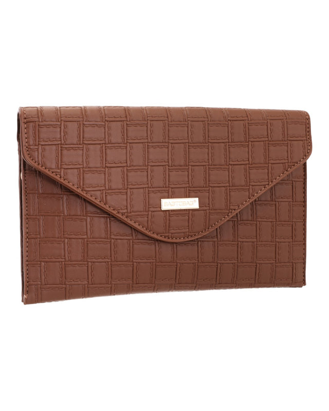 Τσάντα φάκελος clutch MD2525 - Κάμελ