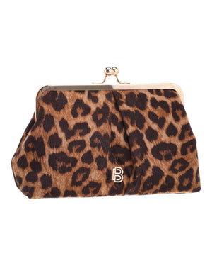 Τσάντα φάκελος clutch MD2526 - Καφέ