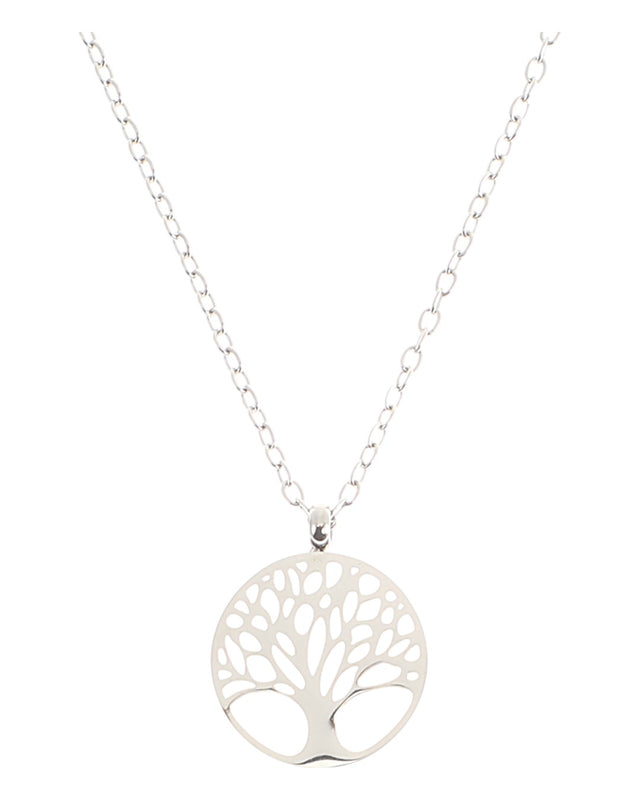 Κρεμαστό λαιμού AQE-9856-5 - Ασημί