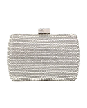 Τσάντα φάκελος clutch JH2223 - Ασημί