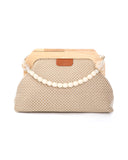 Τσάντα φάκελος clutch JH-2216 - Κάμελ