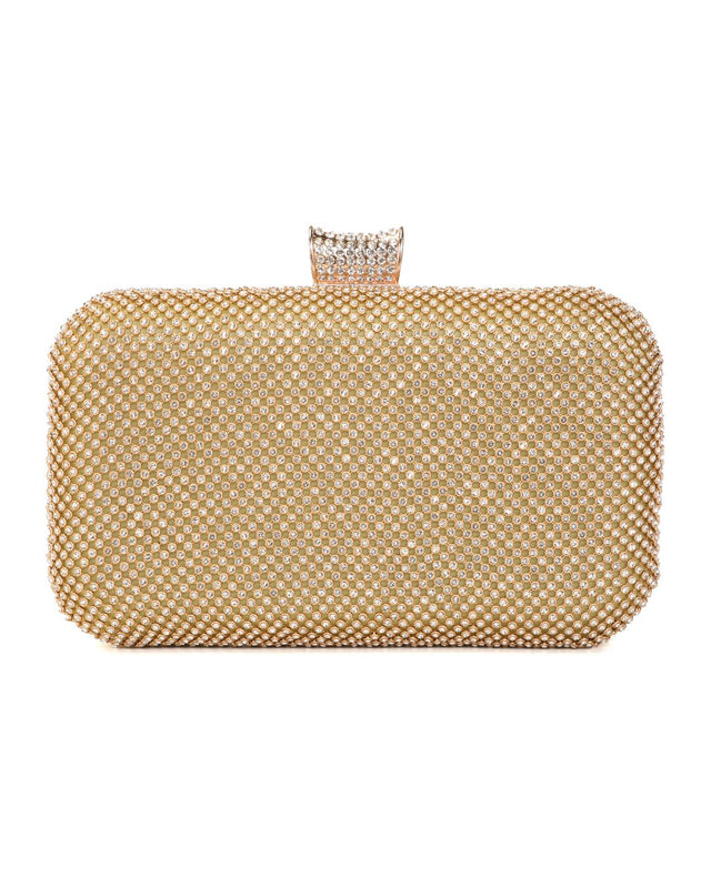 Τσάντα φάκελος clutch JH2229 - Χρυσό