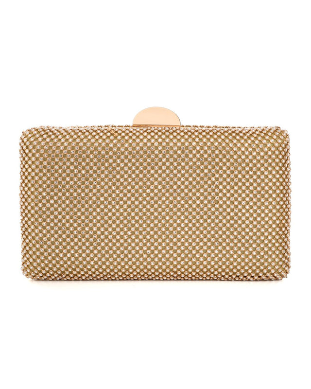 Τσάντα φάκελος clutch JH2231 - Χρυσό
