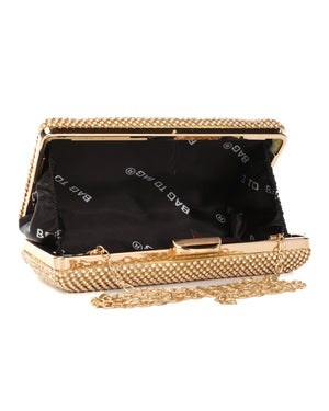 Τσάντα φάκελος clutch JH2231 - Χρυσό