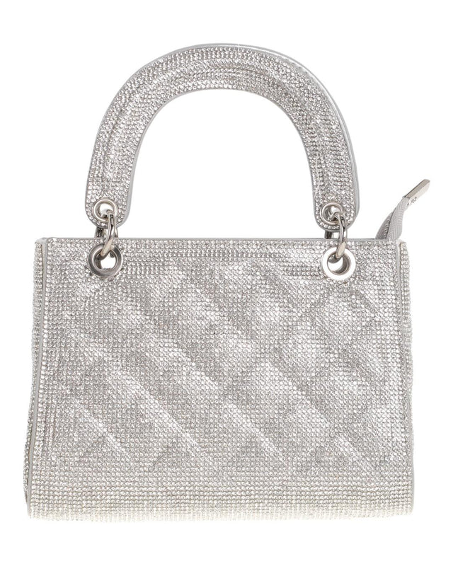 Τσάντα φάκελος clutch MD2508 - Ασημί