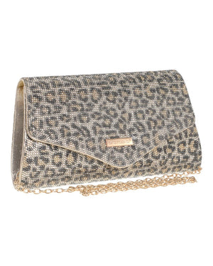 Τσάντα φάκελος clutch MD2510 - Χρυσό