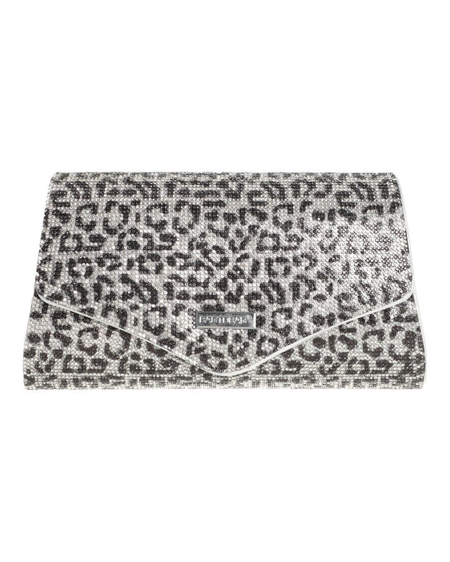 Τσάντα φάκελος clutch MD2510 - Ασημί