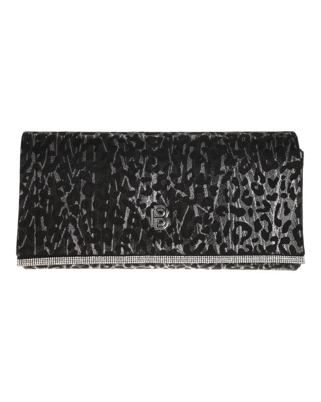 Τσάντα φάκελος clutch MD2519 - Ασημί