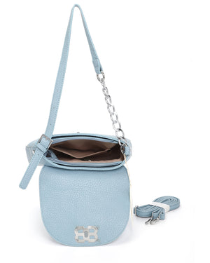 Τσάντα ώμου SQ-10511 - Γαλάζιο