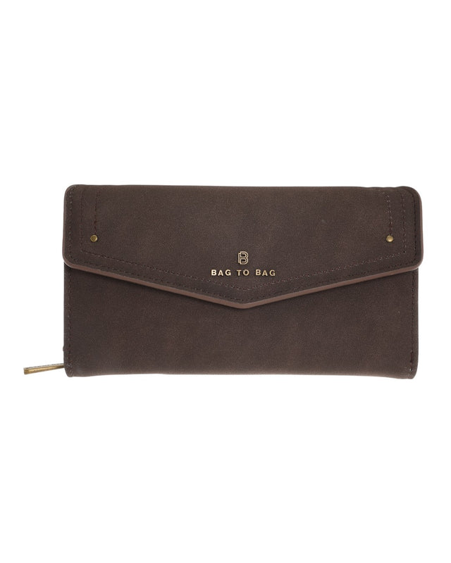 Πορτοφόλι μικρό BY-88852 - Καφέ