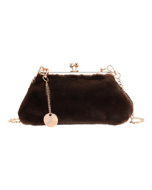 Τσαντάκι χιαστί XY2506 - Καφέ