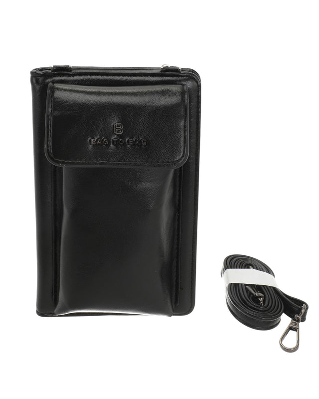 Πορτοφόλι-τσαντακι χιαστι BY-88860 - Μαύρο