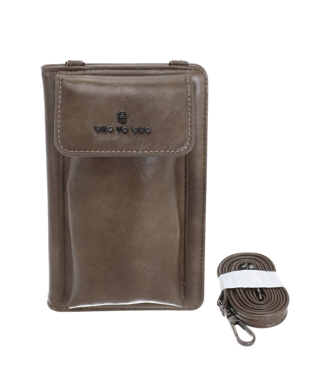 Πορτοφόλι-τσαντακι χιαστι BY-88860 - Χακί