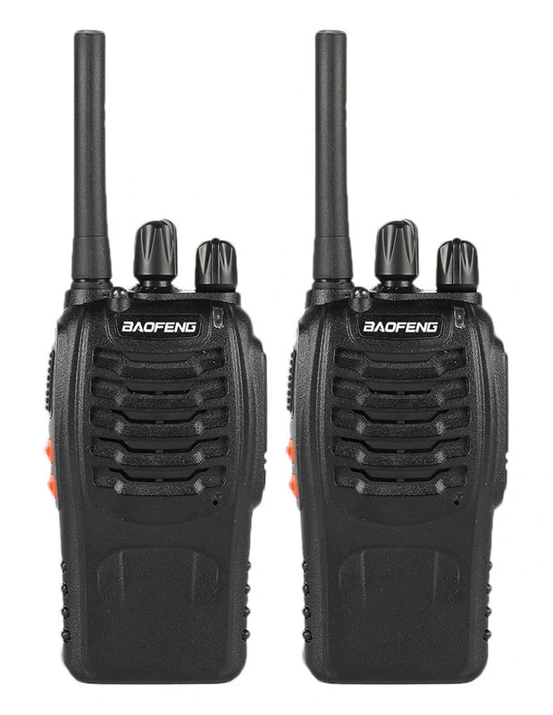 BAOFENG σετ ασύρματοι πομποδέκτες BF-88E, PMR, 0.5W, μαύρο, 2τμχ