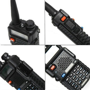BAOFENG ασύρματος πομποδέκτης UV-5R, VHF/UHF, 5W, μαύρος