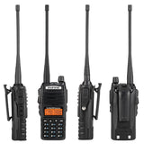 BAOFENG ασύρματος πομποδέκτης UV-82, VHF/UHF, 8W, μαύρος