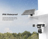VSTARCAM smart ηλιακή κάμερα BG621SR, triple lens, 2MP, 4G, SD, PTZ, IP66