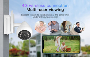 VSTARCAM smart ηλιακή κάμερα BG69, 10000mAh, IP66, 3MP, 4G, PIR, PTZ