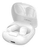 USAMS earphones με θήκη φόρτισης ID25, TWS, Φ13mm, 30/230mAh, λευκά