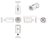 LONGSE IP κάμερα BMLCKL5AD-36PMSTFA12, 3.6mm, 5MP, IP67, PoE