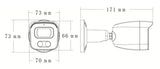 LONGSE IP κάμερα BMSAGC400WH, 2.8mm, 4MP, αδιάβροχη IP67, PoE