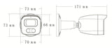 LONGSE IP κάμερα BMSAGC400WH, 2.8mm, 4MP, αδιάβροχη IP67, PoE