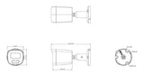 LONGSE IP κάμερα BMSCFG200, 2.8mm, 2MP, αδιάβροχη IP67, PoE