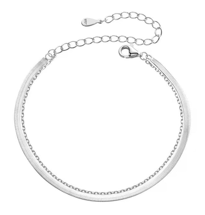 BAMOER βραχιόλι BSB193, ασήμι 925, ασημί