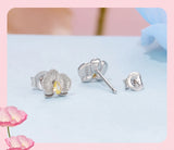 BAMOER σκουλαρίκια καρφωτά BSE1170 με κυβική ζιρκόνια, ασήμι 925, ασήμι