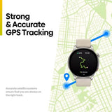 ZEBLAZE smartwatch Btalk 3 GPS, heart rate, 1.43" AMOLED, GPS, 3 ATM, γκρι