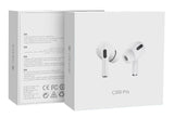 CELEBRAT earphones με θήκη φόρτισης C300 Pro, True Wireless, 13mm, 30/300mAh, λευκά
