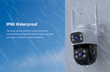 VSTARCAM smart κάμερα C622DR, dual lens, 2MP, WiFi, SD, PTZ, IP66