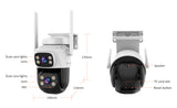 VSTARCAM smart κάμερα C622DR, dual lens, 2MP, WiFi, SD, PTZ, IP66