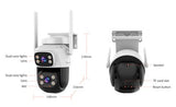 VSTARCAM smart κάμερα C622DR, dual lens, 2MP, WiFi, SD, PTZ, IP66