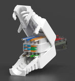 POWERTECH βύσμα δικτύου RJ45 CAB-N350, CAT 6A UTP, tool-free, λευκό