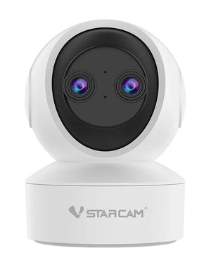 VSTARCAM smart κάμερα CS49D, 3MP, dual lens, WiFi, PTZ, SD