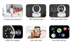 VSTARCAM smart IP κάμερα CS49L, 3MP, WiFi, PTZ