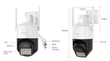 VSTARCAM smart κάμερα CS610Q, 4K/8MP, WiFi, PTZ, SD, IP66