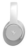 DOQAUS headphones DESIGN 1, ασύρματα & ενσύρματα, Φ40mm, 600mAh, γκρι