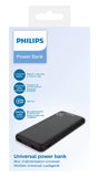 PHILIPS power bank DLP1810NB-62, 10000mAh, 2x USB, 2.1A, μαύρο