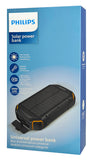 PHILIPS ηλιακό power bank DLP7726N με φακό, 20000mAh, 15W, μαύρο