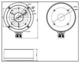 HIKVISION HIWATCH βάση κάμερας DS-1280ZJ-S, μεταλλική, λευκή