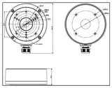 HIKVISION HIWATCH βάση κάμερας DS-1280ZJ-S, μεταλλική, λευκή