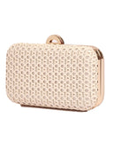 Τσάντα φάκελος clutch ψάθινο-21885 - Μπέζ