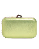 Τσάντα φάκελος clutch ψάθινο-21885 - Πράσινο