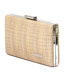 Τσάντα φάκελος clutch -21891 - Apricot