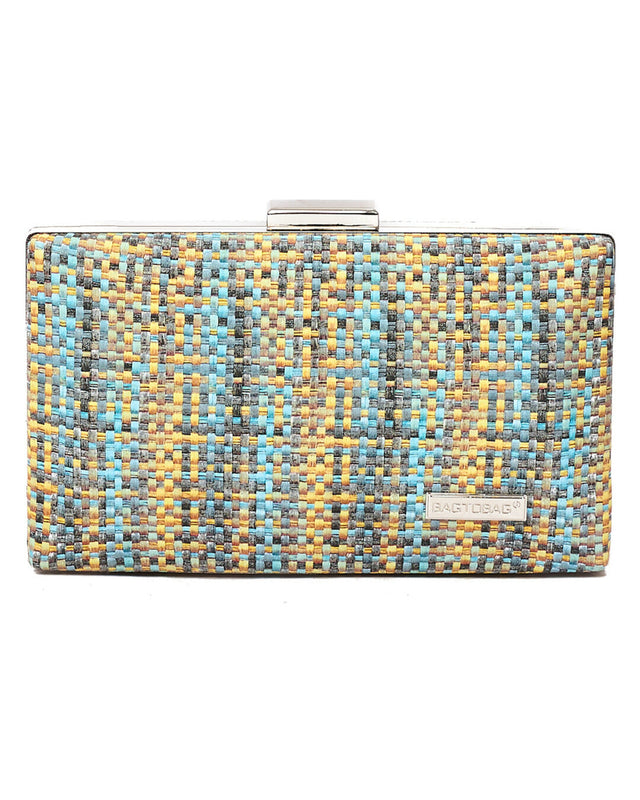 Τσάντα φάκελος clutch -21891 - Κίτρινο