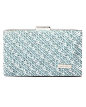 Τσάντα φάκελος clutch -21891 - Μπλέ