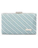 Τσάντα φάκελος clutch -21891 - Μπλέ