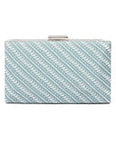 Τσάντα φάκελος clutch -21891 - Μπλέ